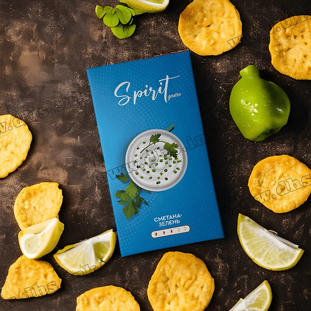 Тютюн Spirit (Спіріт) Gastro - Сметана Зелень 40г